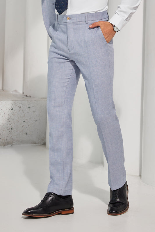 Blue Men's Pants for Party, Wedding and Business 2571 Yuanlu