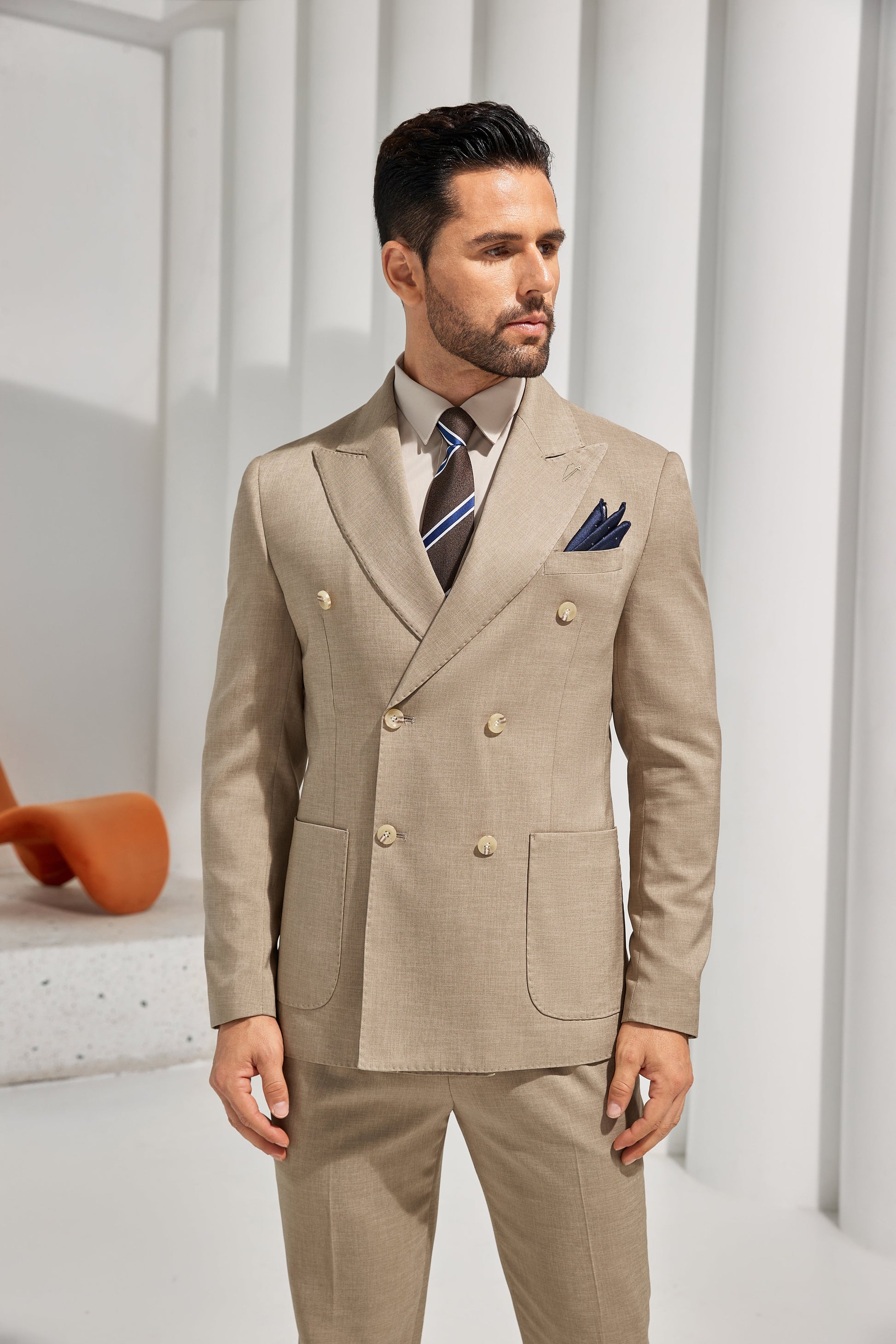 Designer Style New 3 Pieces Men Suits Yuanlu