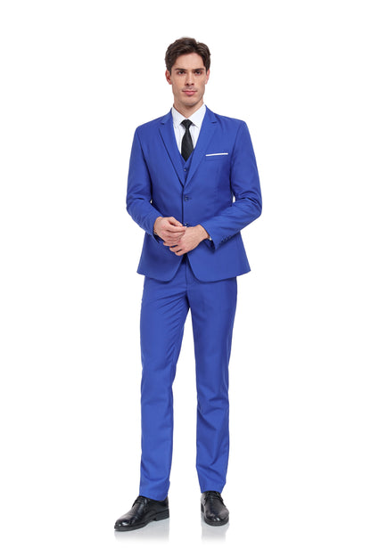 Two Button 3 Pieces Men Suits (MORE COLORS+) Yuanlu