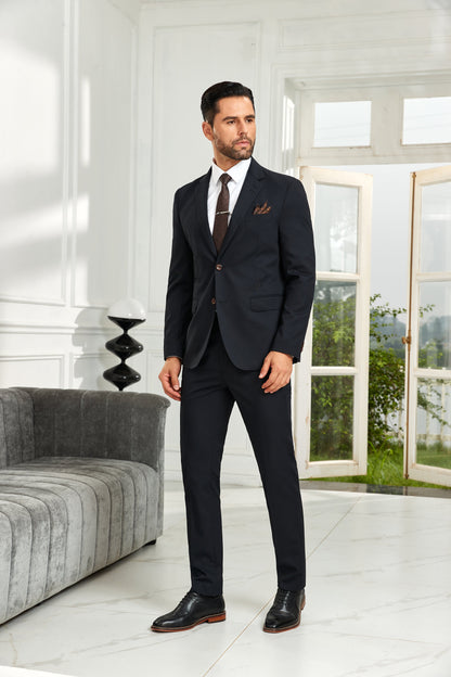 Designer Style Unique Design 2 Pieces Men's Suits Jacket+Pants Wehilion