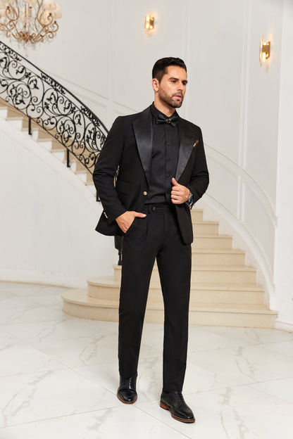 Designer Style Unique Design 2 Pieces Men's Suits Jacket+Pants Wehilion