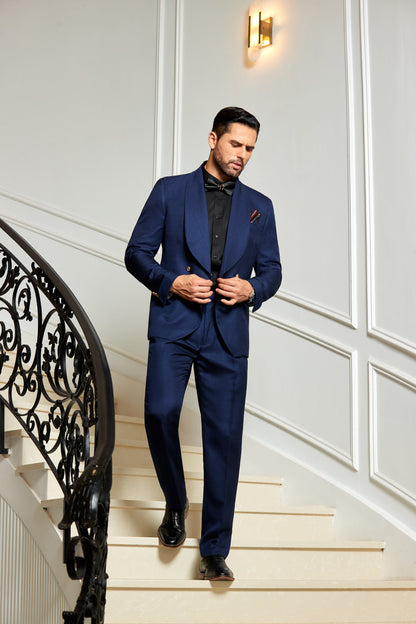 Designer Style Unique Design 2 Pieces Men's Suits Jacket+Pants Wehilion