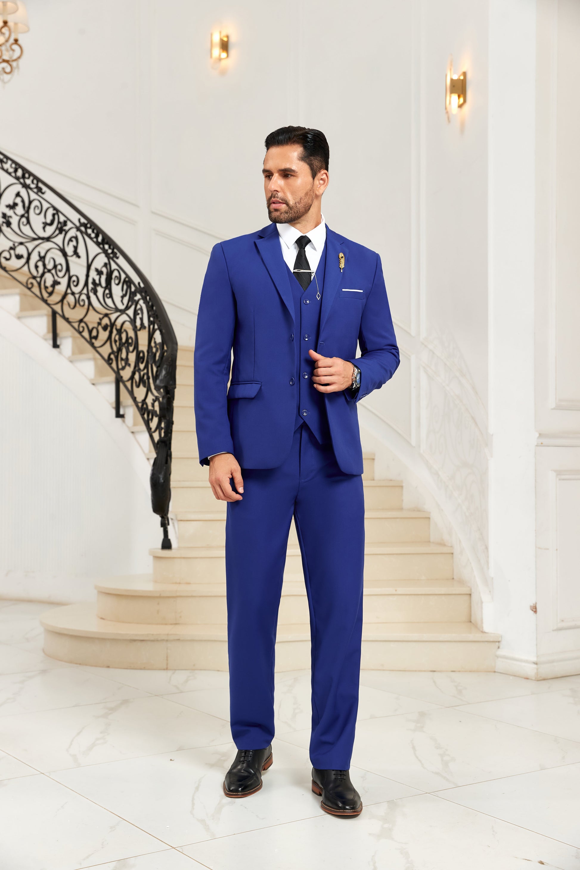 Designer Style Unique Design Modern 3 Pieces Men Suits Yuanlu