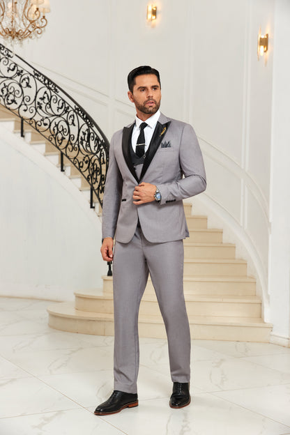 Designer Style Unique Design Modern 3 Pieces Men Suits Yuanlu