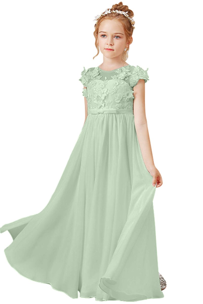 Flower Girl Dresses Applique Tulle Pageant Princess Gown FLC00428 (MORE COLORS) Lycody