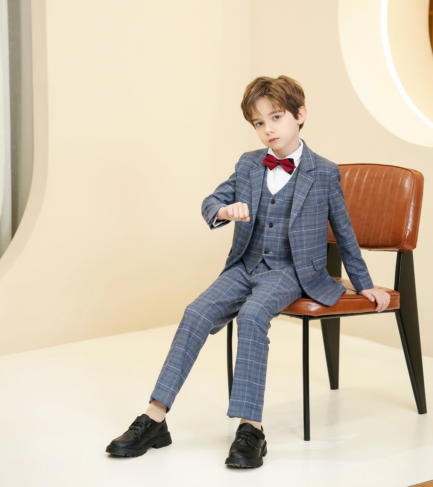 Formal 5 Piece Boys Suits（MORE COLORS+) Yuanlu