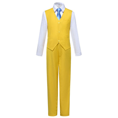 Yellow Popular Suits 5 Piece Boys Suits Yuanlu