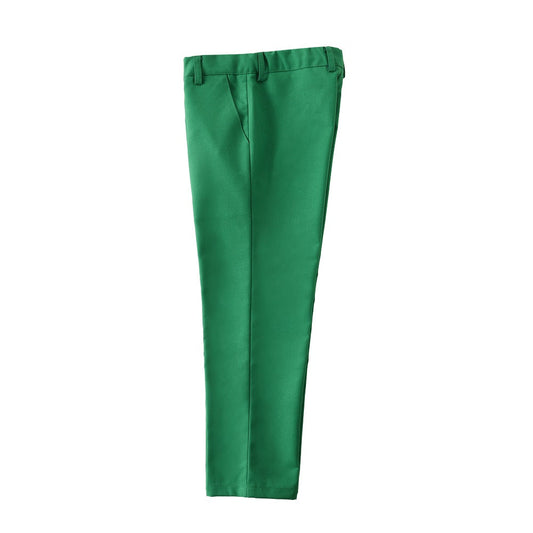 Green High Quality Formal Boys Dresswear Pants Yuanlu