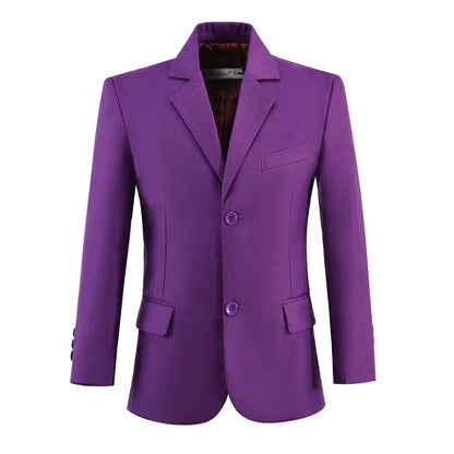 Purple Boys Formal Blazer Online, School Jacket Yuanlu