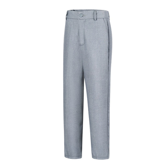 Light Grey Formal Boys Dresswear High Quality Pants Yuanlu