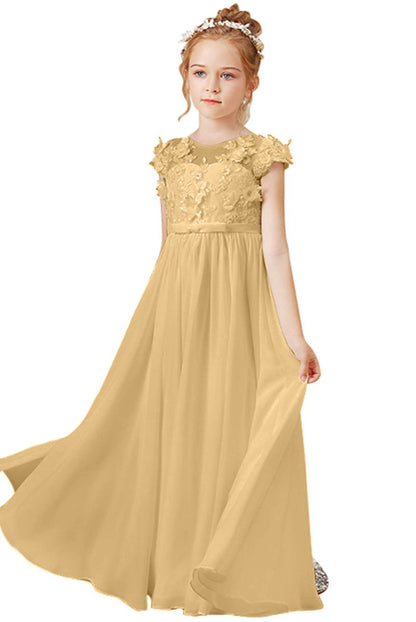 Flower Girl Dresses Applique Tulle Pageant Princess Gown FLC00428 (MORE COLORS) Lycody