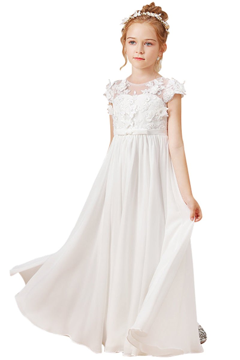 Flower Girl Dresses Applique Tulle Pageant Princess Gown FLC00428 (MORE COLORS) Lycody