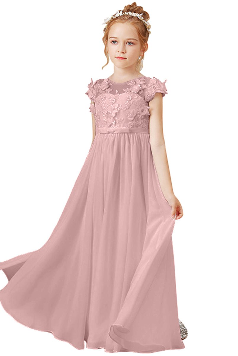 Flower Girl Dresses Applique Tulle Pageant Princess Gown FLC00428 (MORE COLORS) Lycody