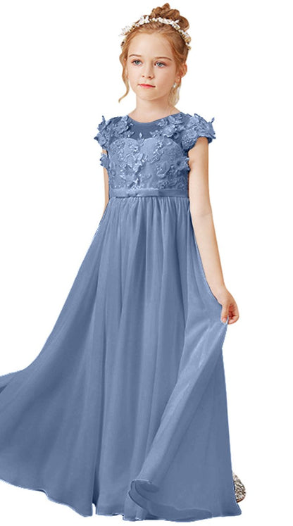 Flower Girl Dresses Applique Tulle Pageant Princess Gown FLC00428 (MORE COLORS) Lycody