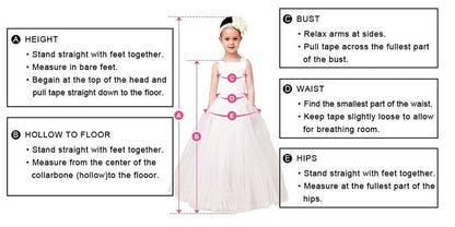 Applique Flower Girl Short Party Gown Long Dress for Wedding - Lycody