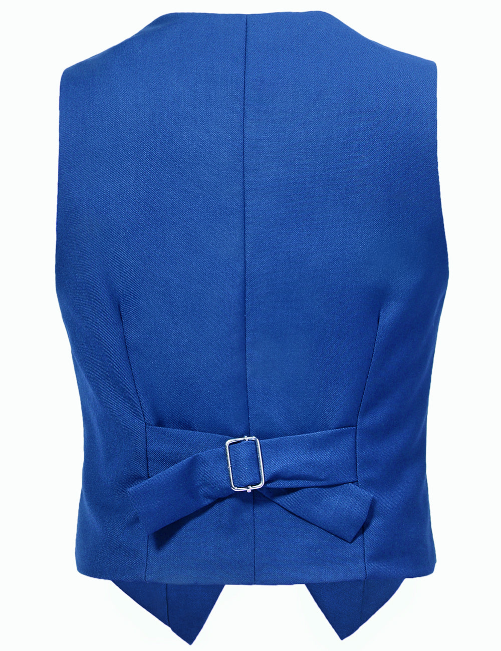 Royal Blue 3 Buttons Boys Girls Fully Lined Formal Suit Vest Yuanlu