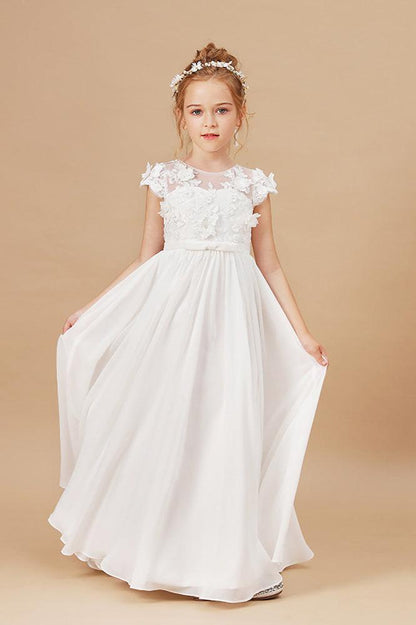 Flower Girl Dresses Applique Tulle Pageant Princess Gown FLC00428 (MORE COLORS) Lycody